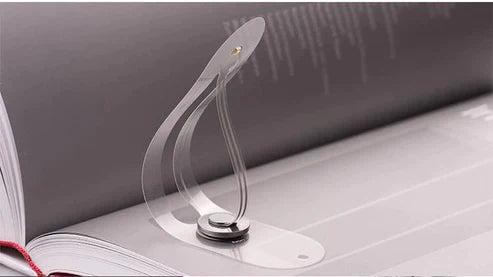 World Thinnest Night Light Bookmark Lamp - Portable LED Reading Light