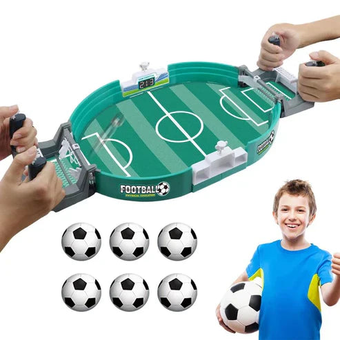 Desktop Football Table Soccer Game - Mini Foosball Table Set for Home, Office & Party Fun
