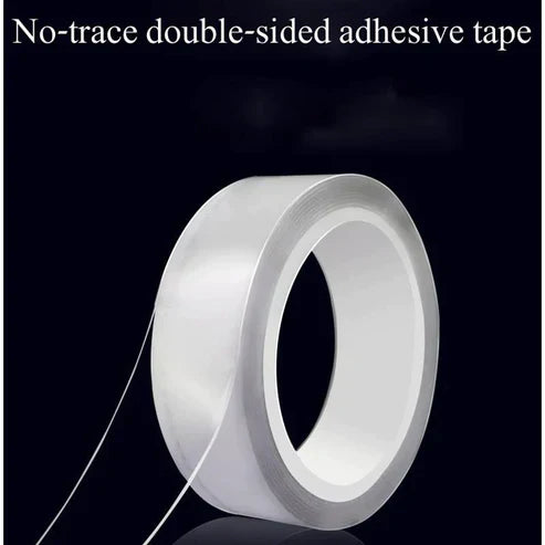 No Trace Heavy Duty Tape (2 Pieces) - Removable Double Sided Adhesive Mounting Tape