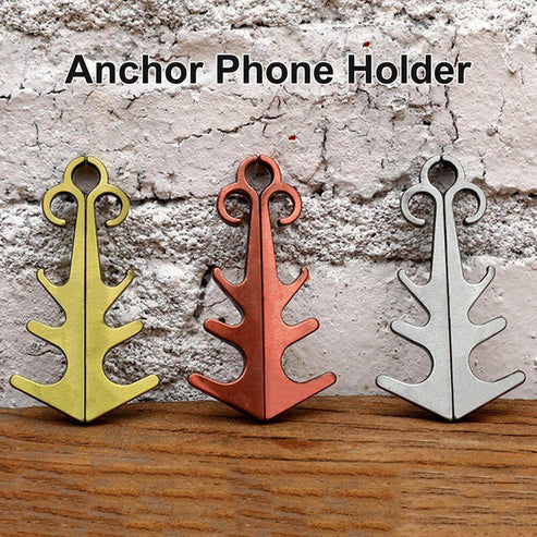 Multifunctional Magnetic Retro Key Phone Holder - Wall Mounted Organizer