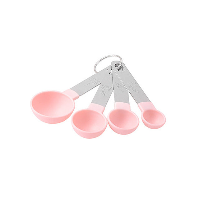 Measuring Spoons Set – 4 & 8 Piece Stainless Steel Teaspoon & Tablespoon Kit