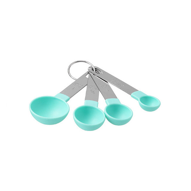 Measuring Spoons Set – 4 & 8 Piece Stainless Steel Teaspoon & Tablespoon Kit