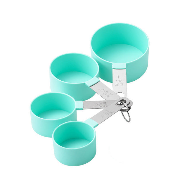 Measuring Spoons Set – 4 & 8 Piece Stainless Steel Teaspoon & Tablespoon Kit