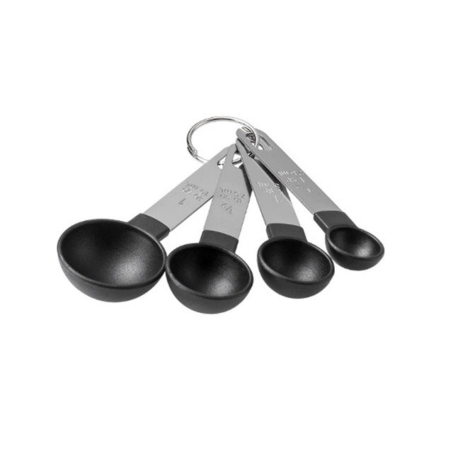 Measuring Spoons Set – 4 & 8 Piece Stainless Steel Teaspoon & Tablespoon Kit