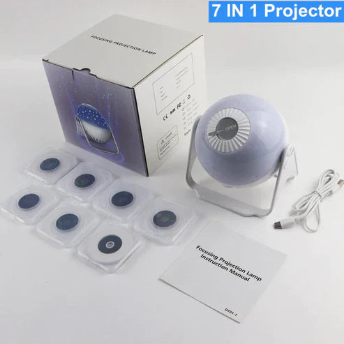 Planetarium Galaxy Night Light Projector – 360° Rotating Star & Nebula Projector for Bedroom, Kids & Home Decor