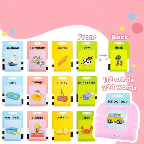 Educational Talking Flash Cards – Interactive Learning Toy for Kids Ages 4-6