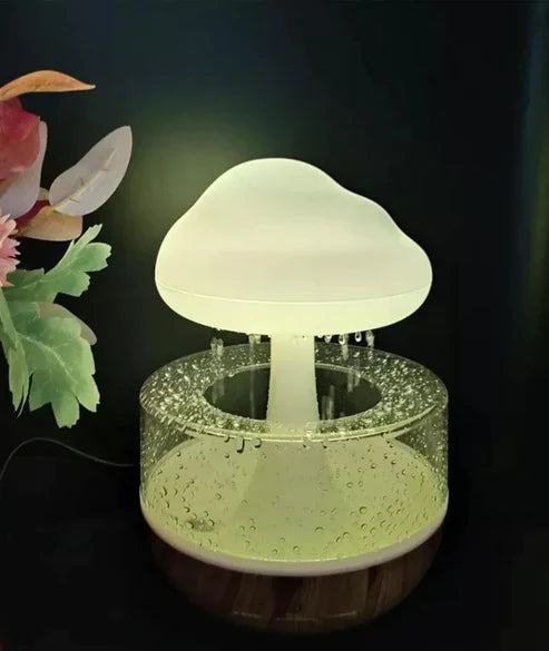 Rainify™ Rainy Cloud Humidifier – LED Night Light & Essential Oil Diffuser
