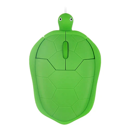 Wired Turtle Computer Mouse - Cute Animal Shaped USB Mouse