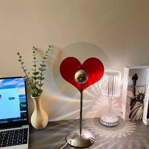 Heart Shape Atmosphere LED Floor Lamp – Romantic USB Powered Mood Light