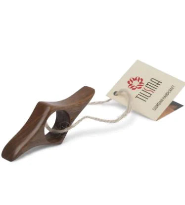 Book Page Holder - Wooden One-Hand Reading Thumb Bookmark Tool