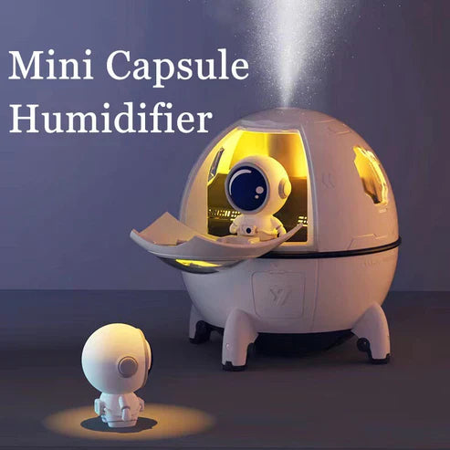 Universe Flow Ultrasonic Astronaut Humidifier – USB Spaceship Cool Mist Diffuser