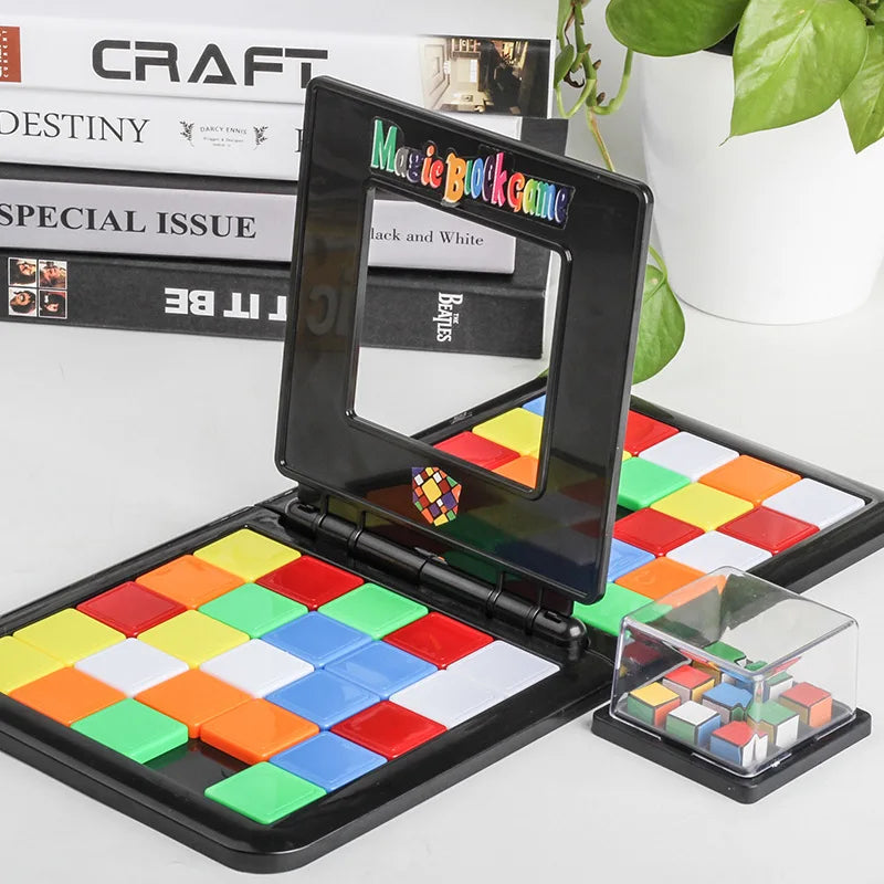Competitive Dual Player Tabletop Battle Cube Strategy