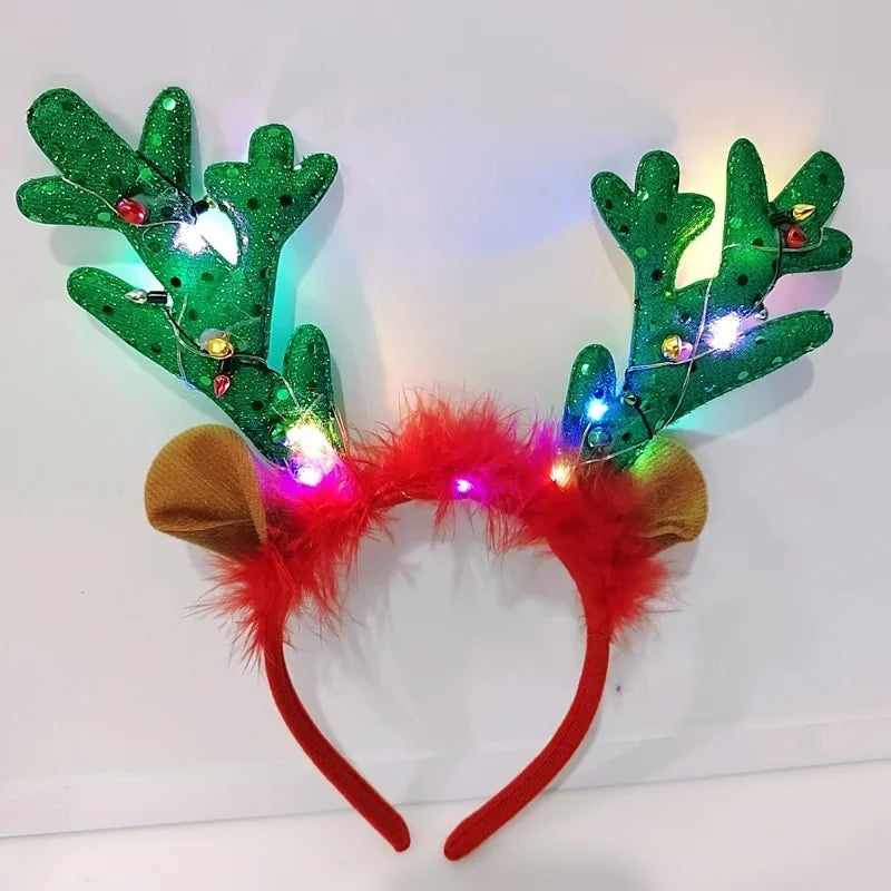 Cute Christmas Hair Band – Festive Novelty Headband for Women, Girls & Holiday Party Accessories