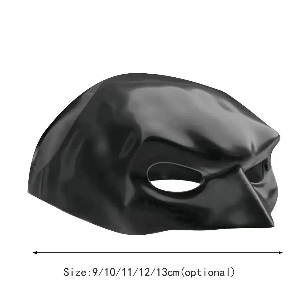 Bat Cat Superhero Mask – Matte Black PLA Cat Costume Accessory