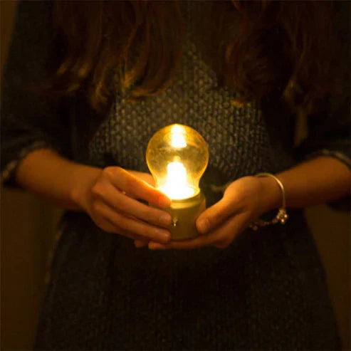 Vintage Chargeable LED Mini Bed Lamps - Rechargeable Night Light