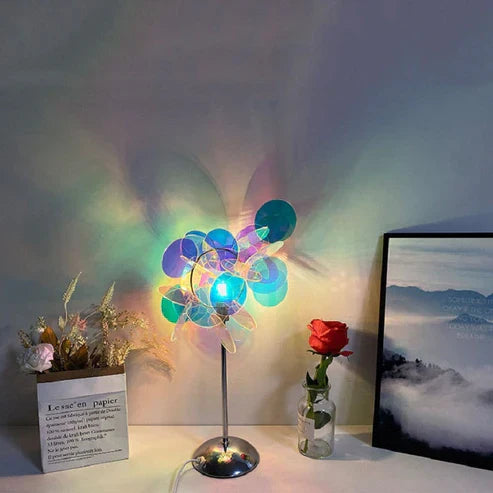 Colorful Mood Ambient Night Lamp – RGB LED Bedroom Atmosphere Light