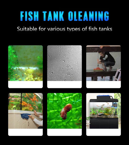 Magnetic Mini Fish Tank Cleaner - Floating Aquarium Glass Scrubber