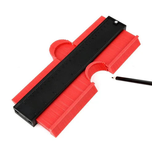 3D Measuring Contour Gauge Profile Duplicator Tool - Irregular Shape Tracer for Tiles, Woodworking & DIY