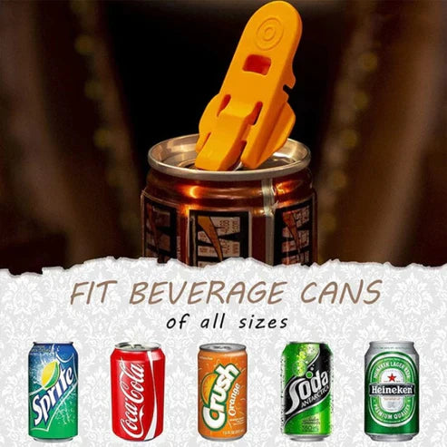 Easy Universal Can Opener Closer - 2-in-1 Can Opener & Resealer Tool