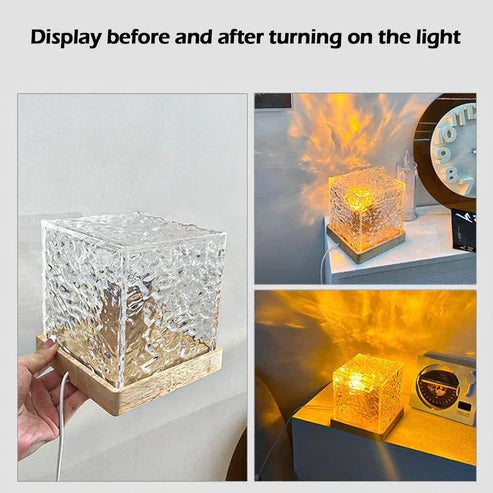 Shining Diamond Table Night Lamp – 16 Color RGB LED Touch & Remote Control