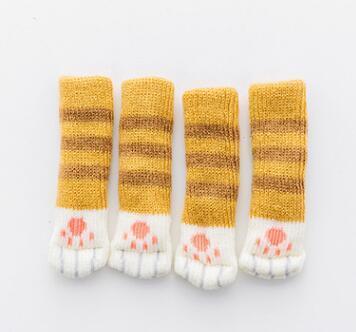 Kitty Paw Chair Socks – Cute Floor Protectors for Chair & Table Legs