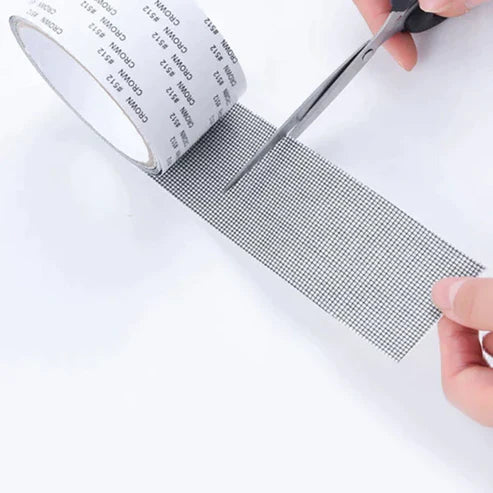 Screen Repair Tape - Self-Adhesive Window & Door Mesh Screen Patch Tape