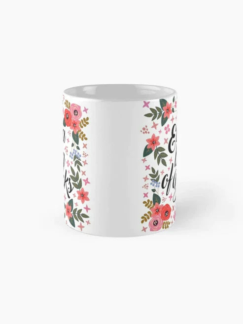 Funny Ceramic Coffee Mug – 350ml Novelty Gift Mug