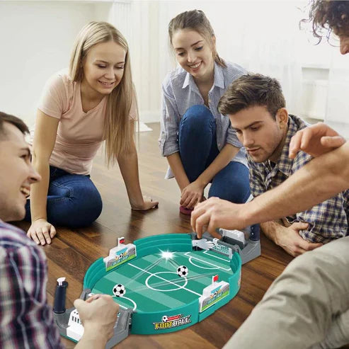 Desktop Football Table Soccer Game - Mini Foosball Table Set for Home, Office & Party Fun
