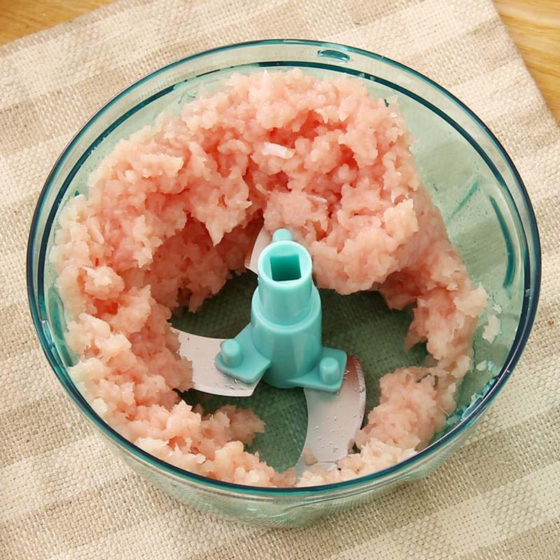 Quick Chopper - Manual Pull String Food Processor Vegetable Chopper
