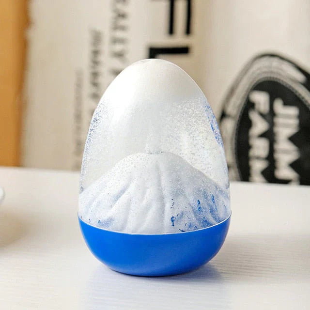 Volcano Eruption Liquid Hourglass - Mesmerizing Motion Timer Desk Toy
