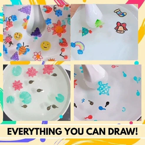 Magical Water Painting Pens – Draw & Watch Drawings Float on Water | Kids Creative Art Set