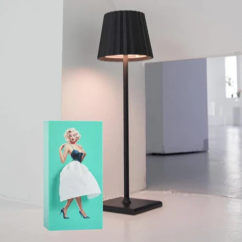Puffy Skirt Girl Face Tissue Box – Cute Decorative Tissue Holder