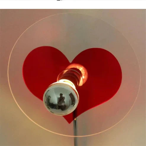 Heart Shape Atmosphere LED Floor Lamp – Romantic USB Powered Mood Light