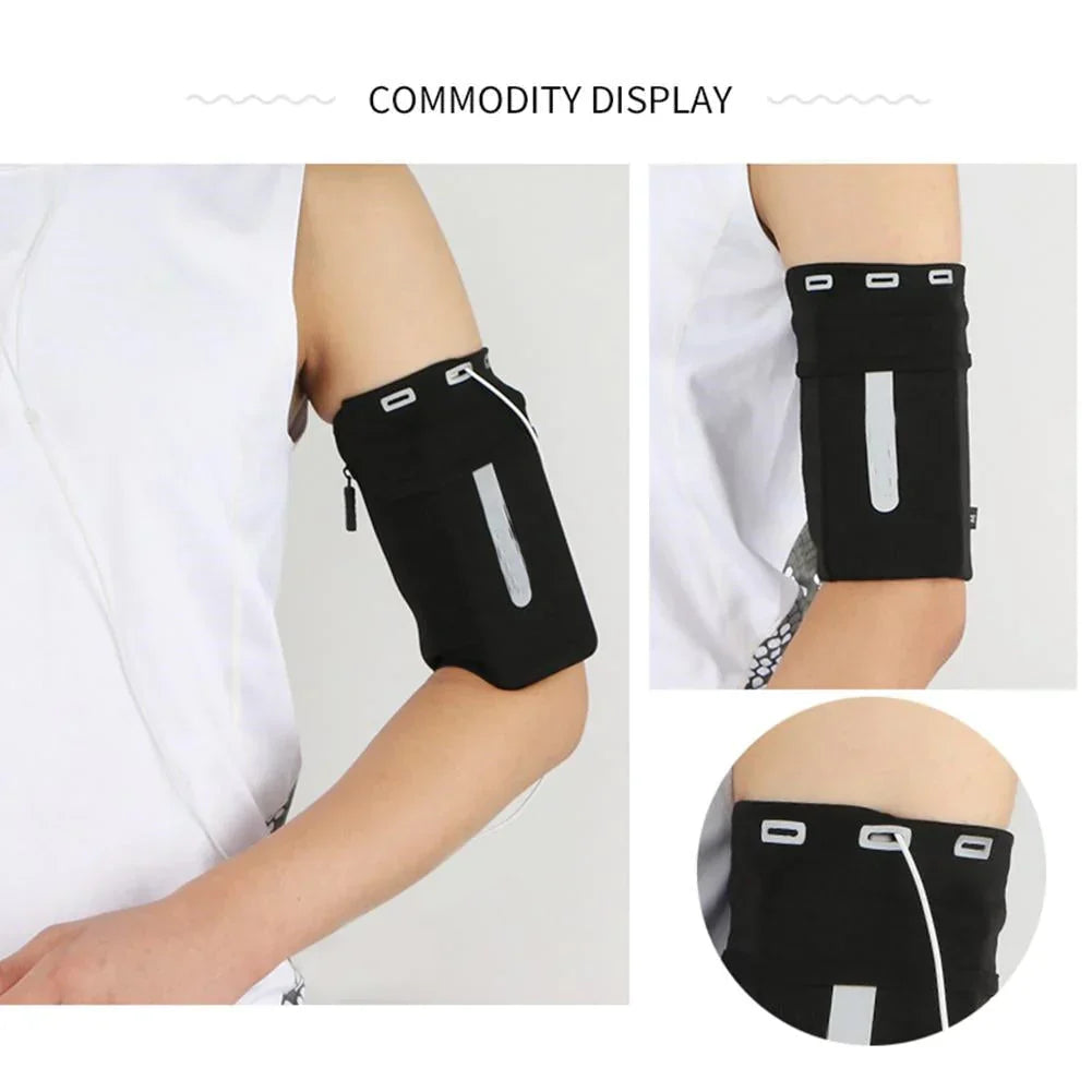 Waterproof Running Arm Phone Holder Case - Adjustable Sports Armband