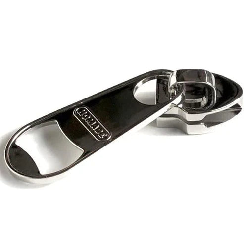 Magnetic Zipper Bottle Opener - Cool Novelty Beer Bottle Cap Remover