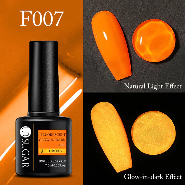 Glow in the Dark Nail Gel – Luminous UV Gel Polish for Stunning Nails Day & Night