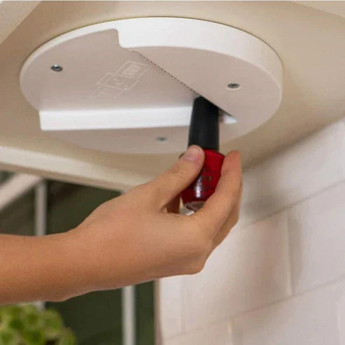 Creative Under Cabinet Jar Opener - Wall Mounted Hands-Free Lid Opener