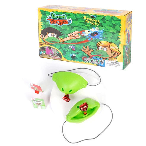 Frog Tongue Mask Cards Toy Set – Fun Family Board Game for Kids