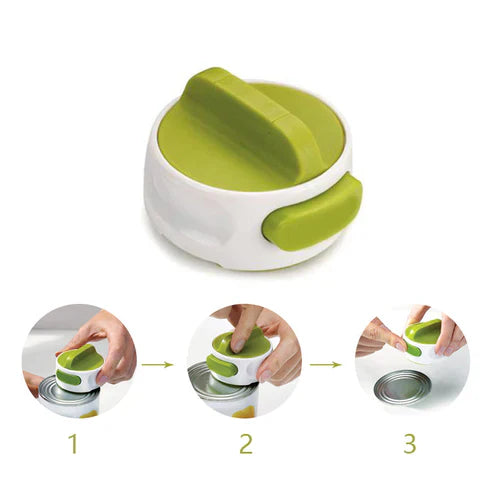 Stainless Steel Can Opener - Heavy Duty Manual Kitchen Can Opener