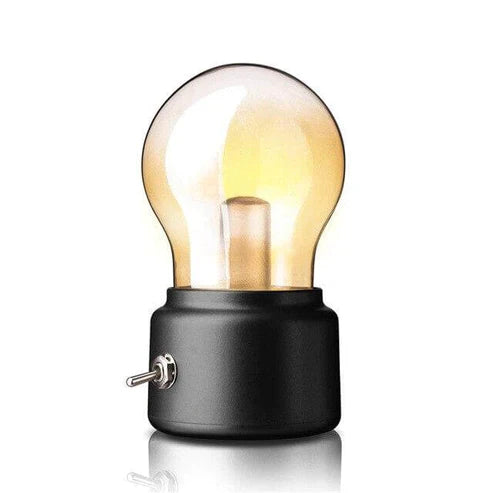 Vintage Chargeable LED Mini Bed Lamps - Rechargeable Night Light