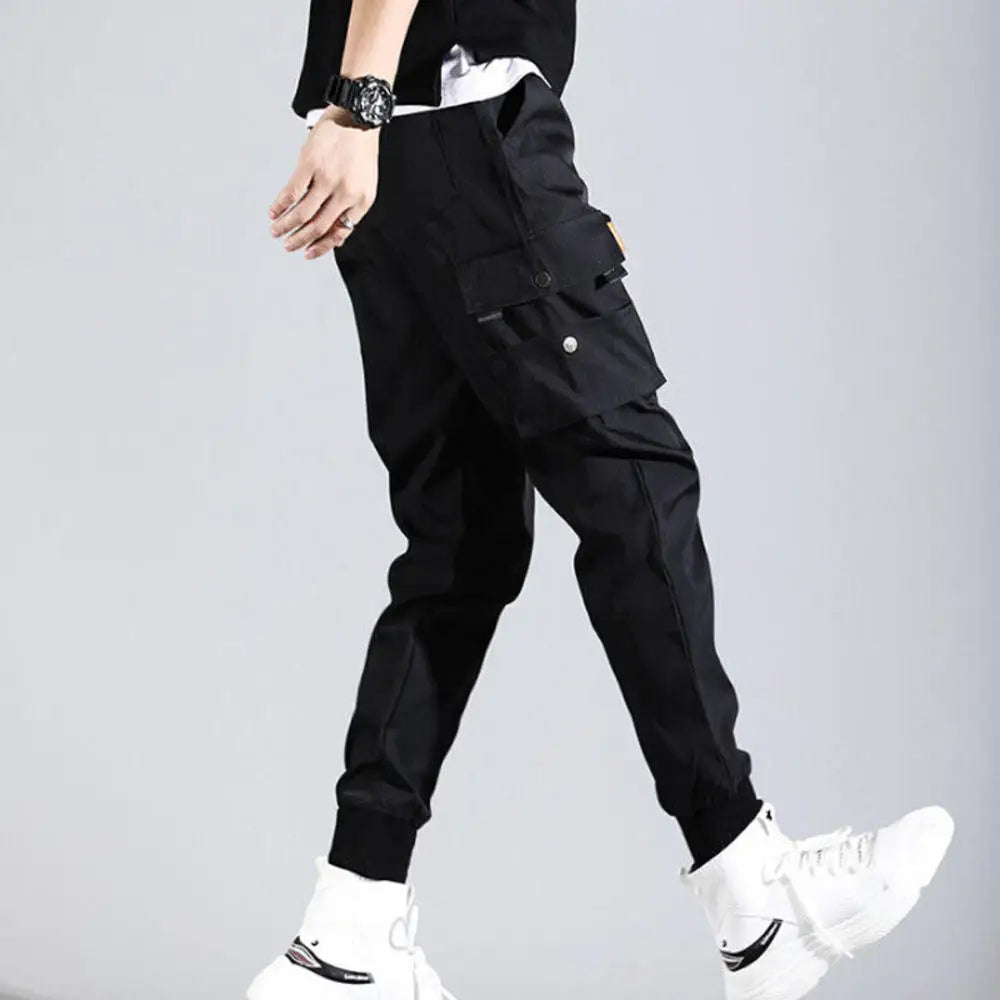 Men's Tactical Cargo Pants – Multi-Pocket Combat Work Trousers