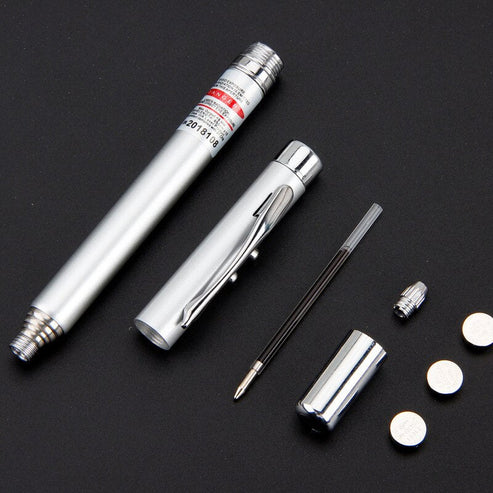 2in1 Telescopic Light Magnetic Pointer Pen - LED Flashlight & Pickup Tool