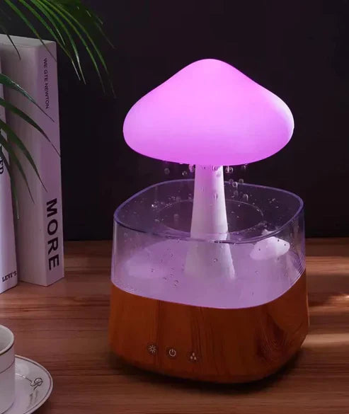 Rainify™ Rainy Cloud Humidifier – LED Night Light & Essential Oil Diffuser