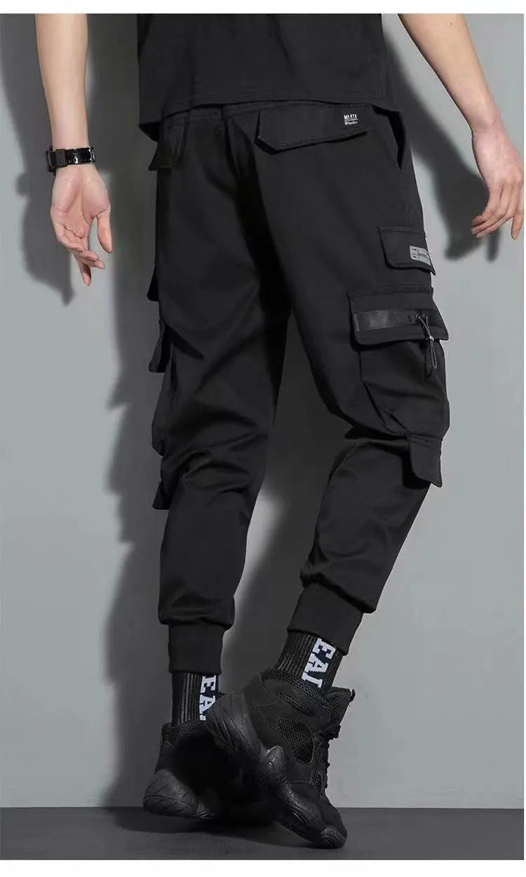 Multi-Pocket Cargo Pants – Streetwear Utility Trousers for Men & Women