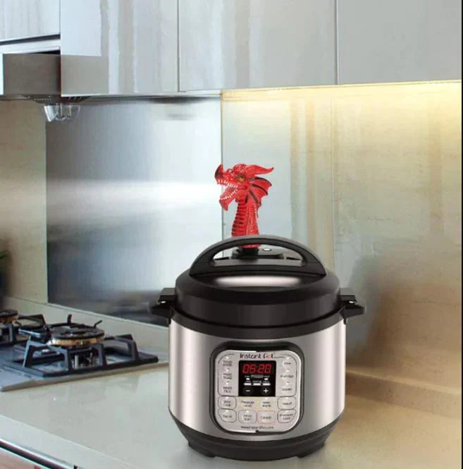 Instant Pot Steam Diverter - Pressure Cooker Steam Release Accessory