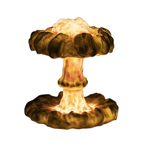 Creative 3D Mushroom Cloud Night Lamp – RGB Ambient Glow Light