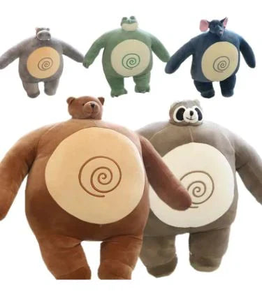 Tiny Head Kingdom Plushies – Super Soft Collectible Animal Stuffed Toys