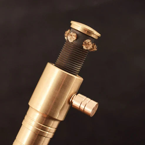 Survival Kerosene Torch Lighter - Brass Windproof Outdoor Fire Starter