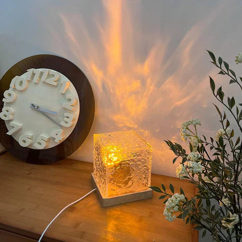 Shining Diamond Table Night Lamp – 16 Color RGB LED Touch & Remote Control