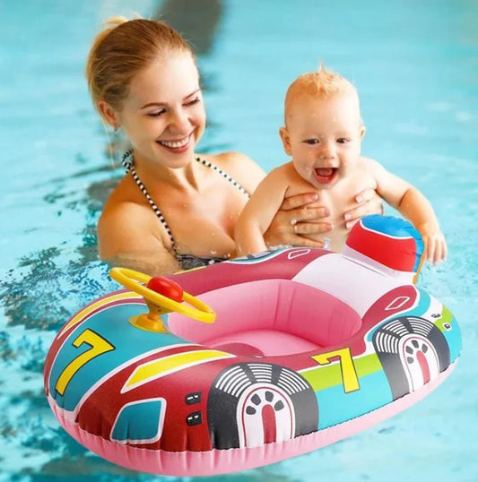 Inflatable Baby Swimming Ring – Kids Pool Float for Summer Water Fun